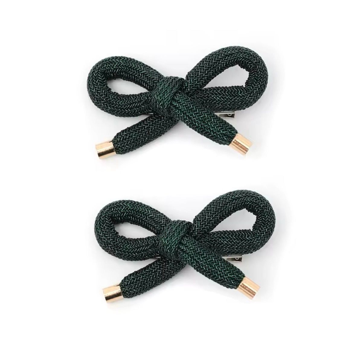 Green Rope Hairbow