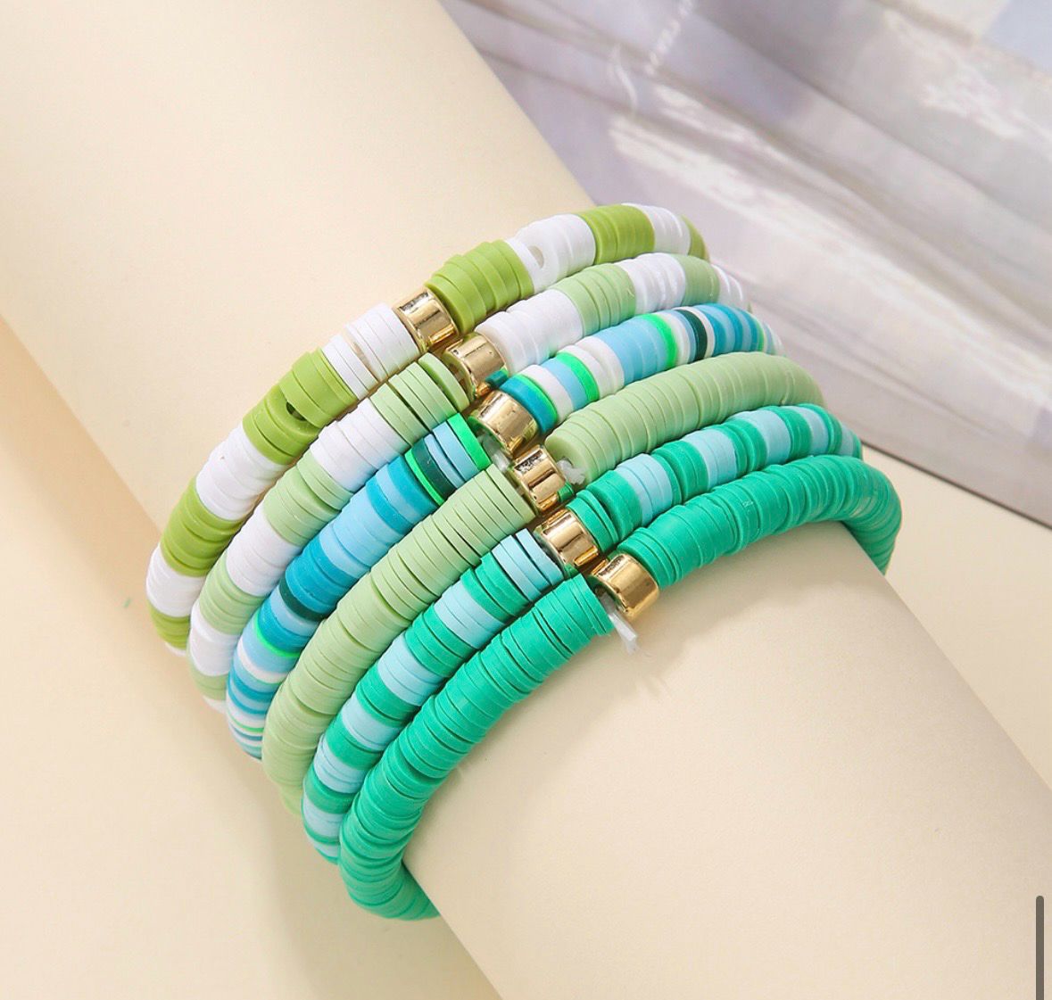 Christmas Mint Bracelet