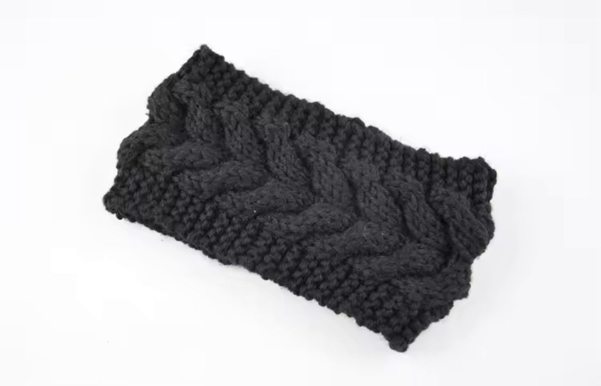 Bandana Tejida Negra
