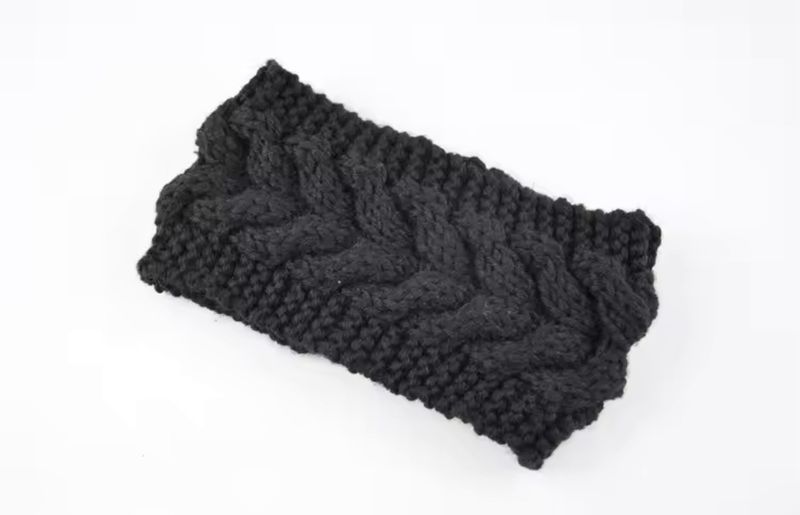 Bandana Tejida Negra