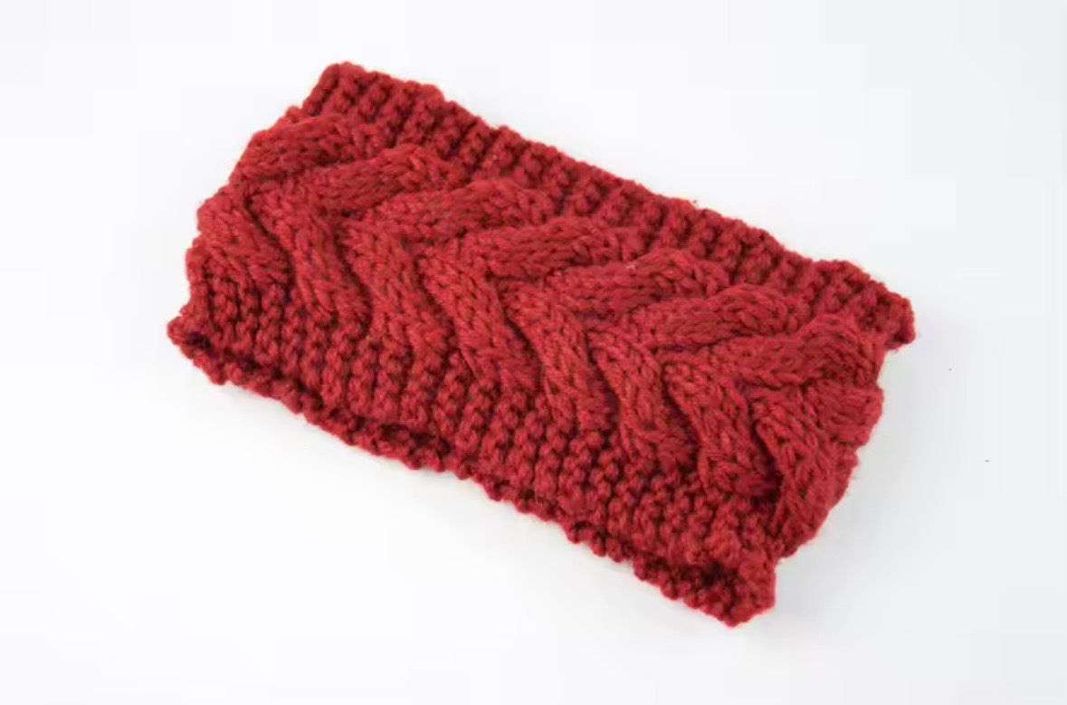 Bandana Tejida Roja