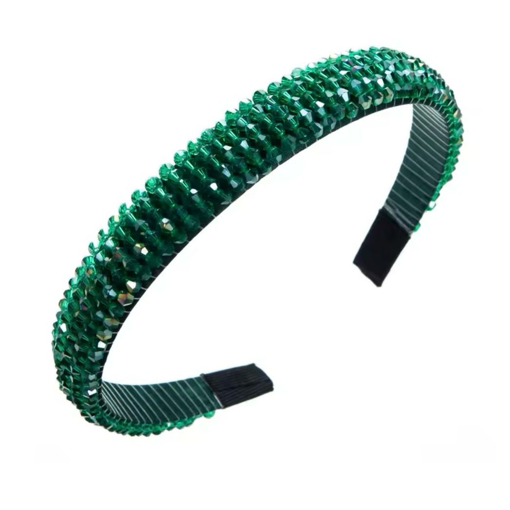 Sparkle Headband Green
