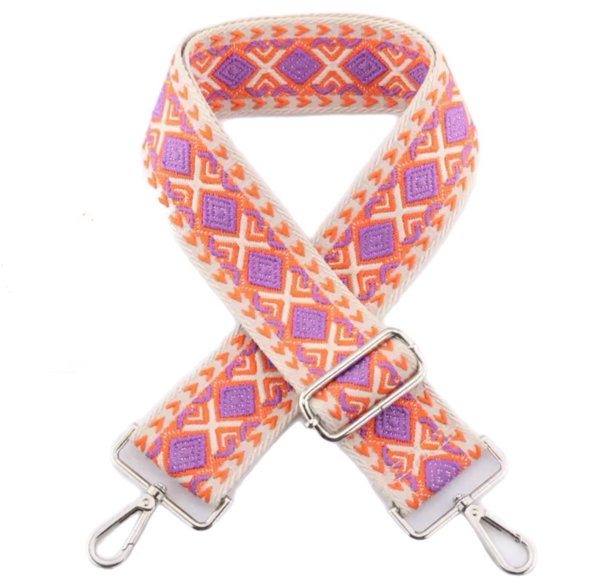Lila-Orange strap