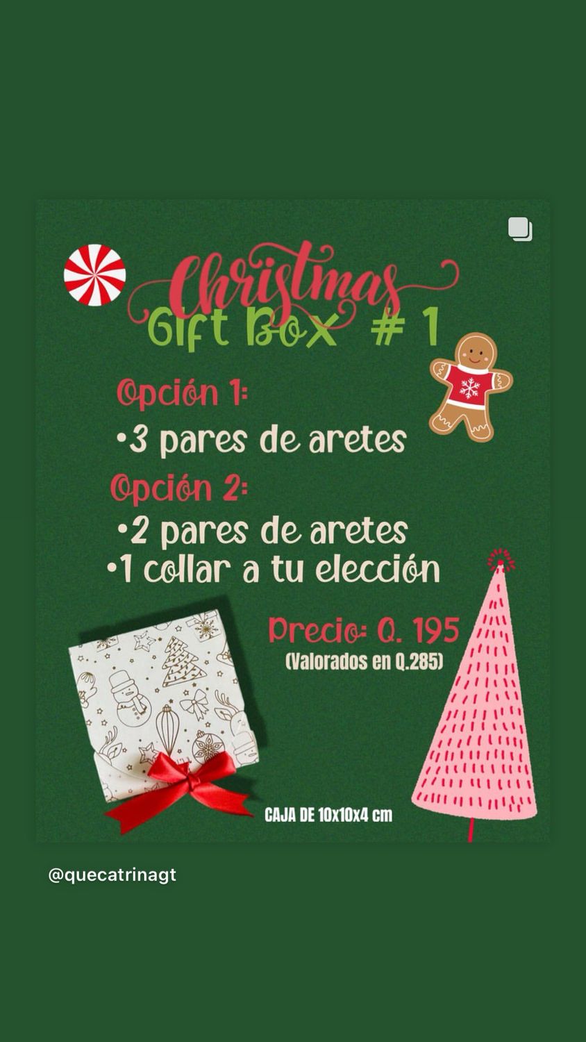 Christmas Gift box # 1