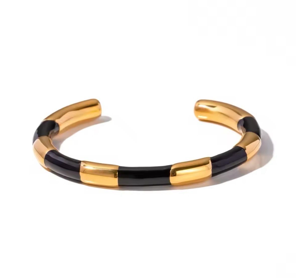 Black gold bracelet