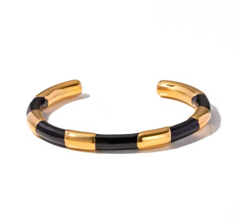 Black gold bracelet