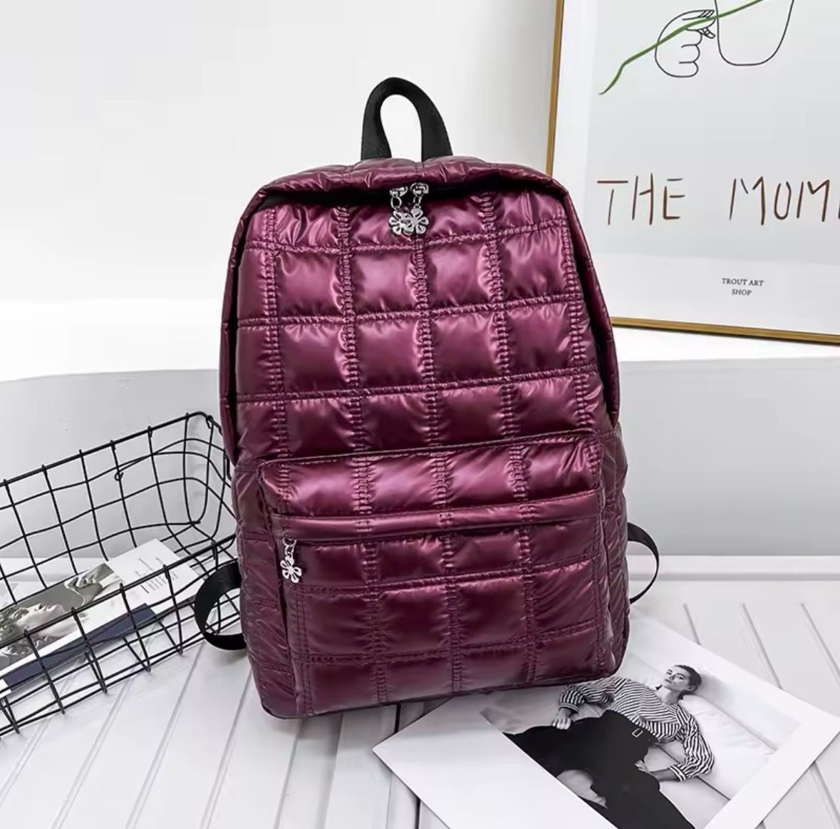 Red Wine Backpack