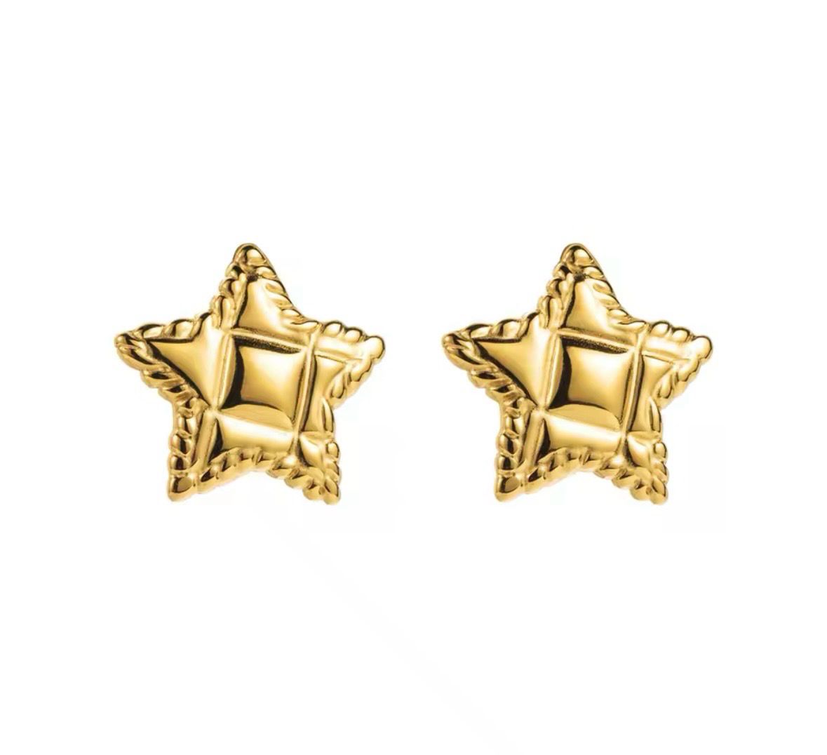 Star Gold earrings