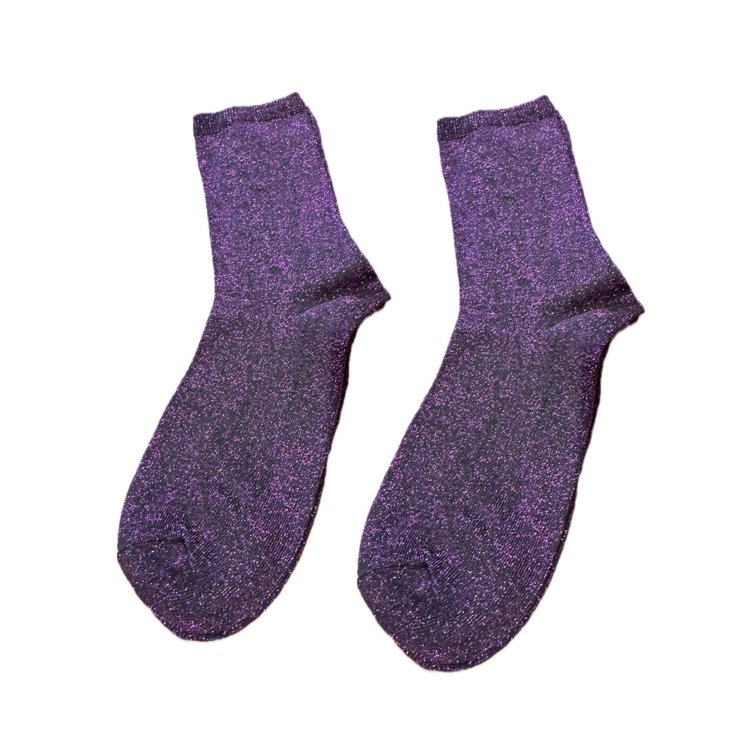 Holiday Purple Socks