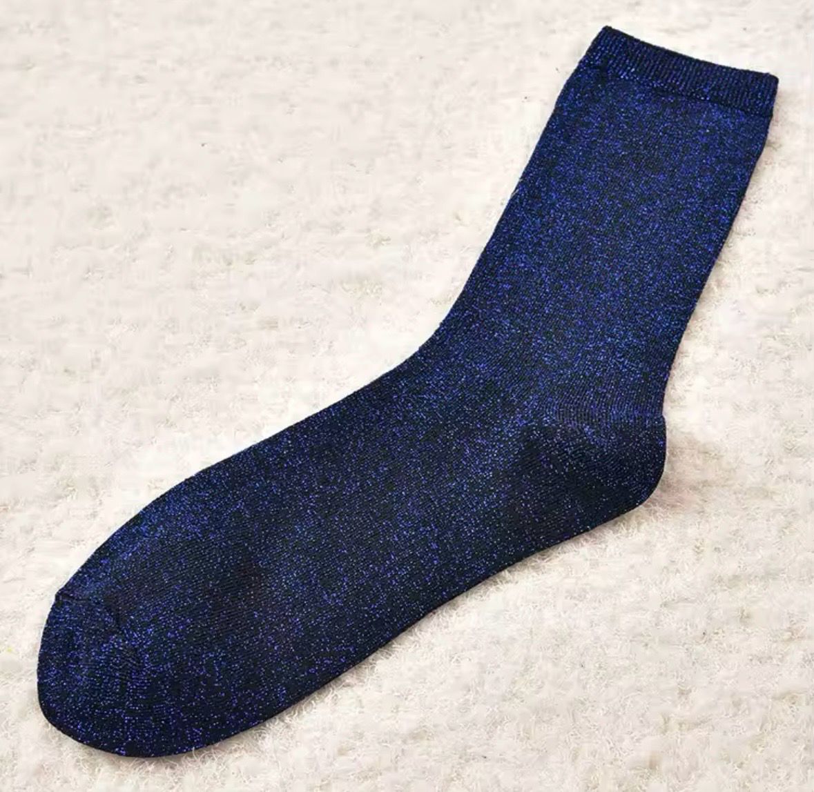 Holiday Blue Socks