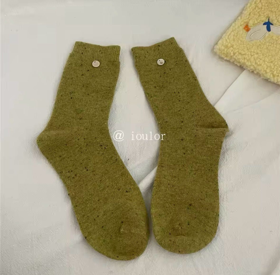 Lemon green Socks