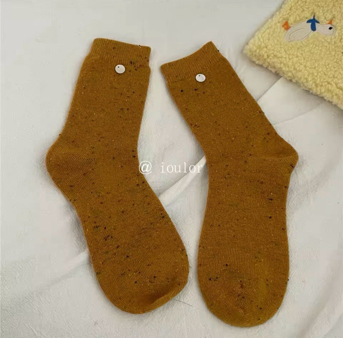 Yellow Mustard Socks