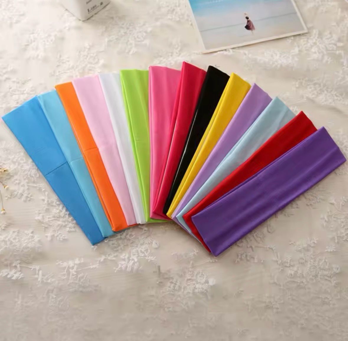 Juego de 14 Hairbands de Colores