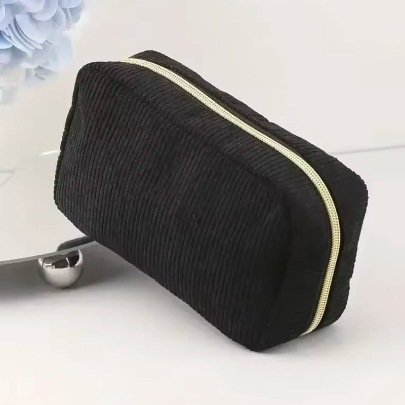 Estuche de Corduroy Negro