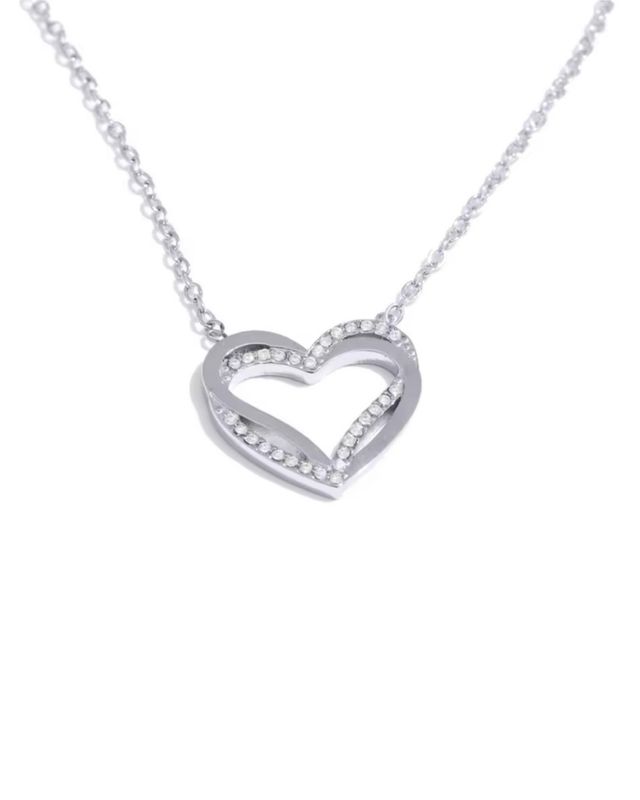 Heart Zirconia Necklace