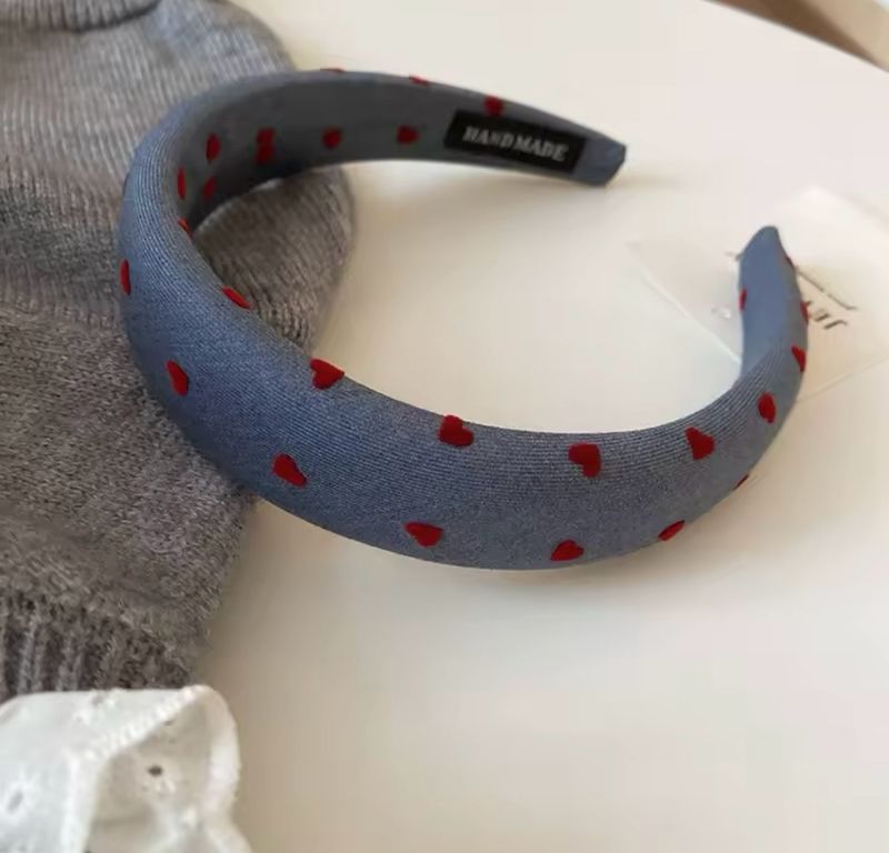 Denim red Hearts