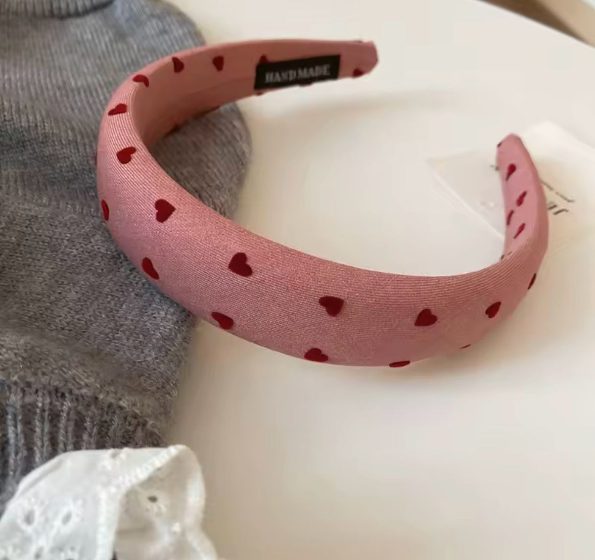 Pink Red Hearts