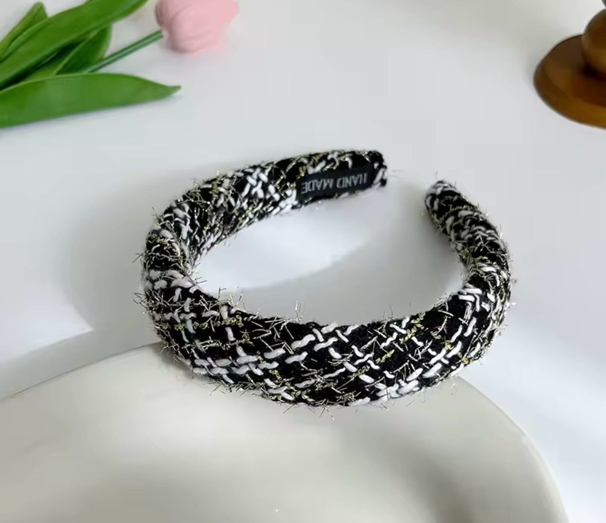 Black Vintage Headband