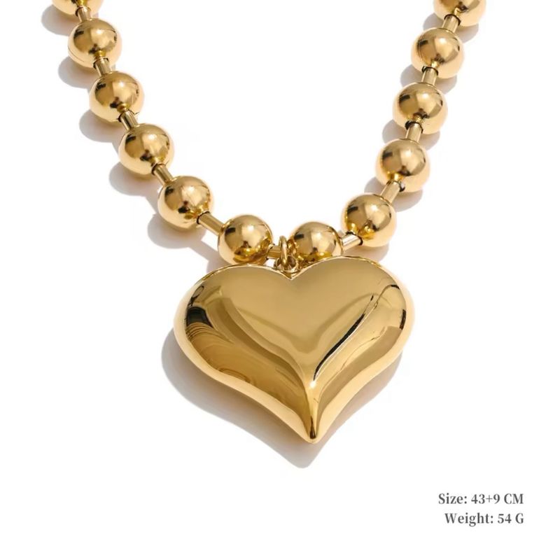 Heart Beads Necklace