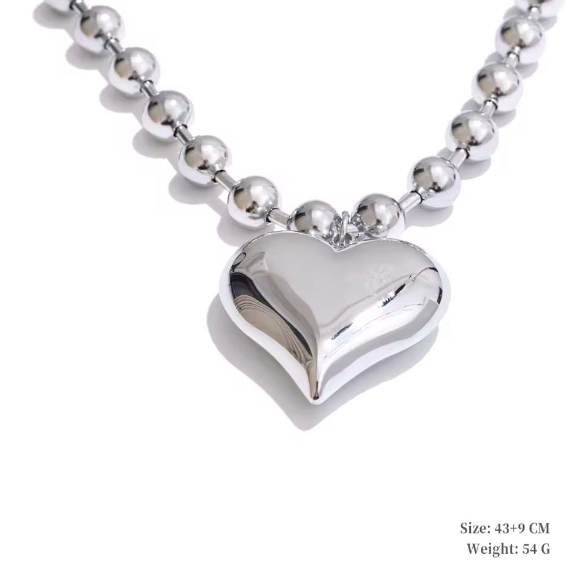 Heart Beads Necklace
