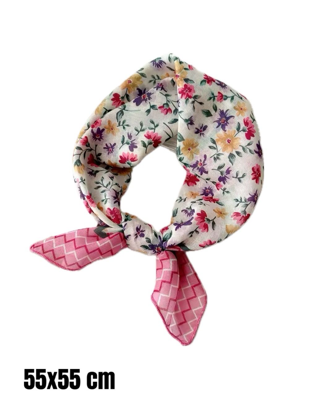 Pink Spring Scarf