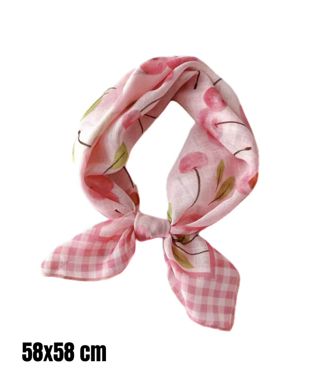 Pink Cherry Scarf