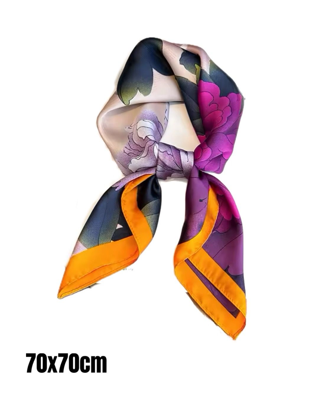 Blue  Fucsia Scarf