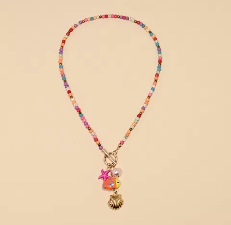 Colorful Fish Necklace
