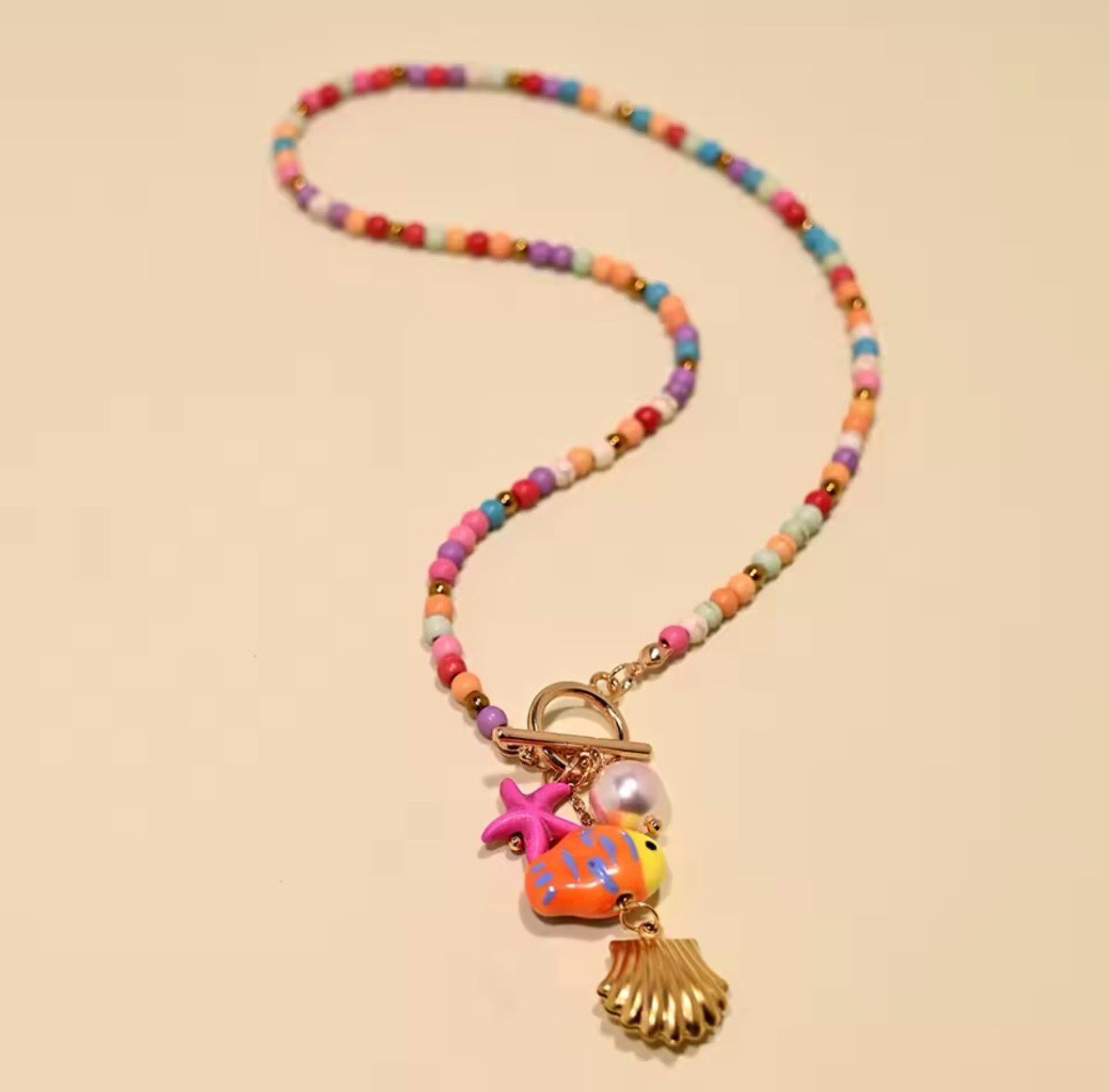 Colorful Fish Necklace