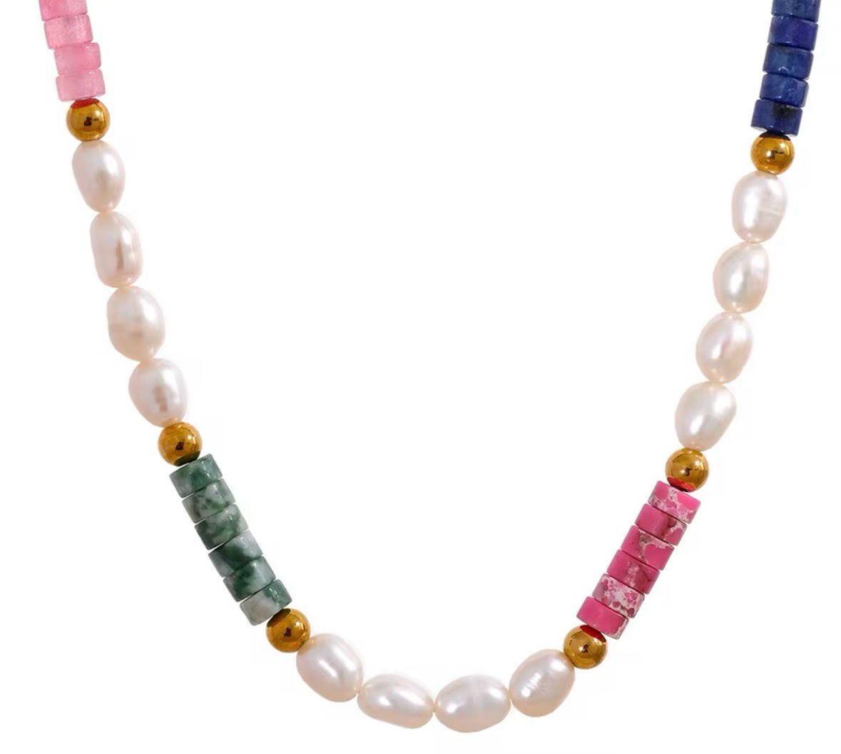 Ethnic Pearls Necklace