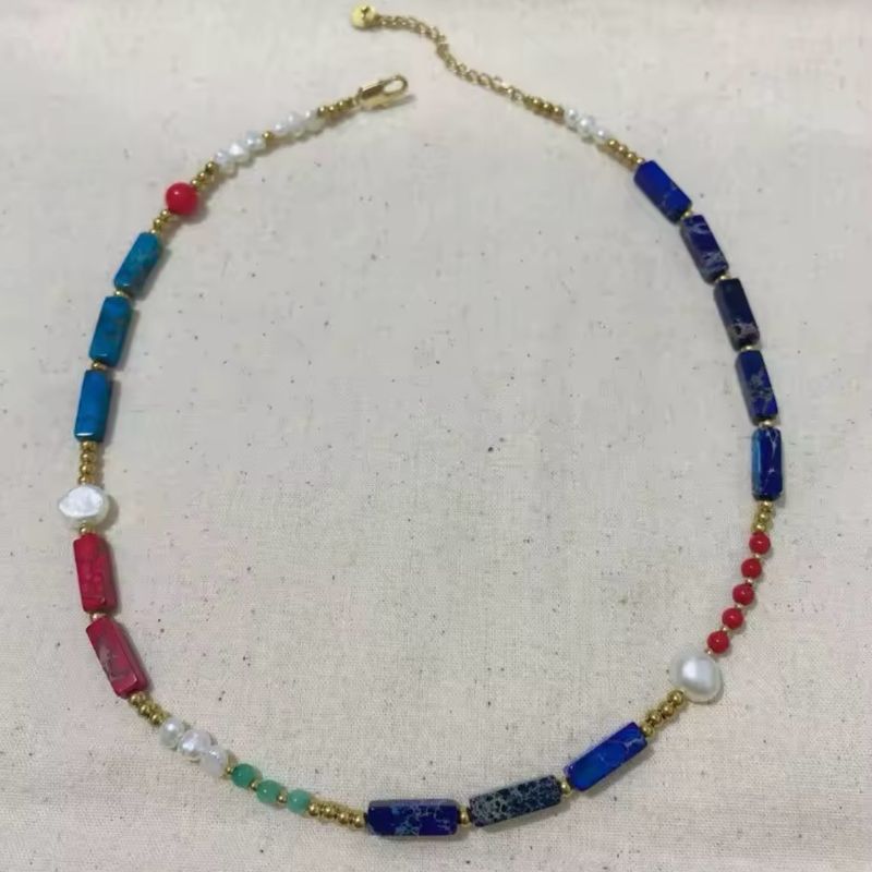 Boho Pearl Necklace