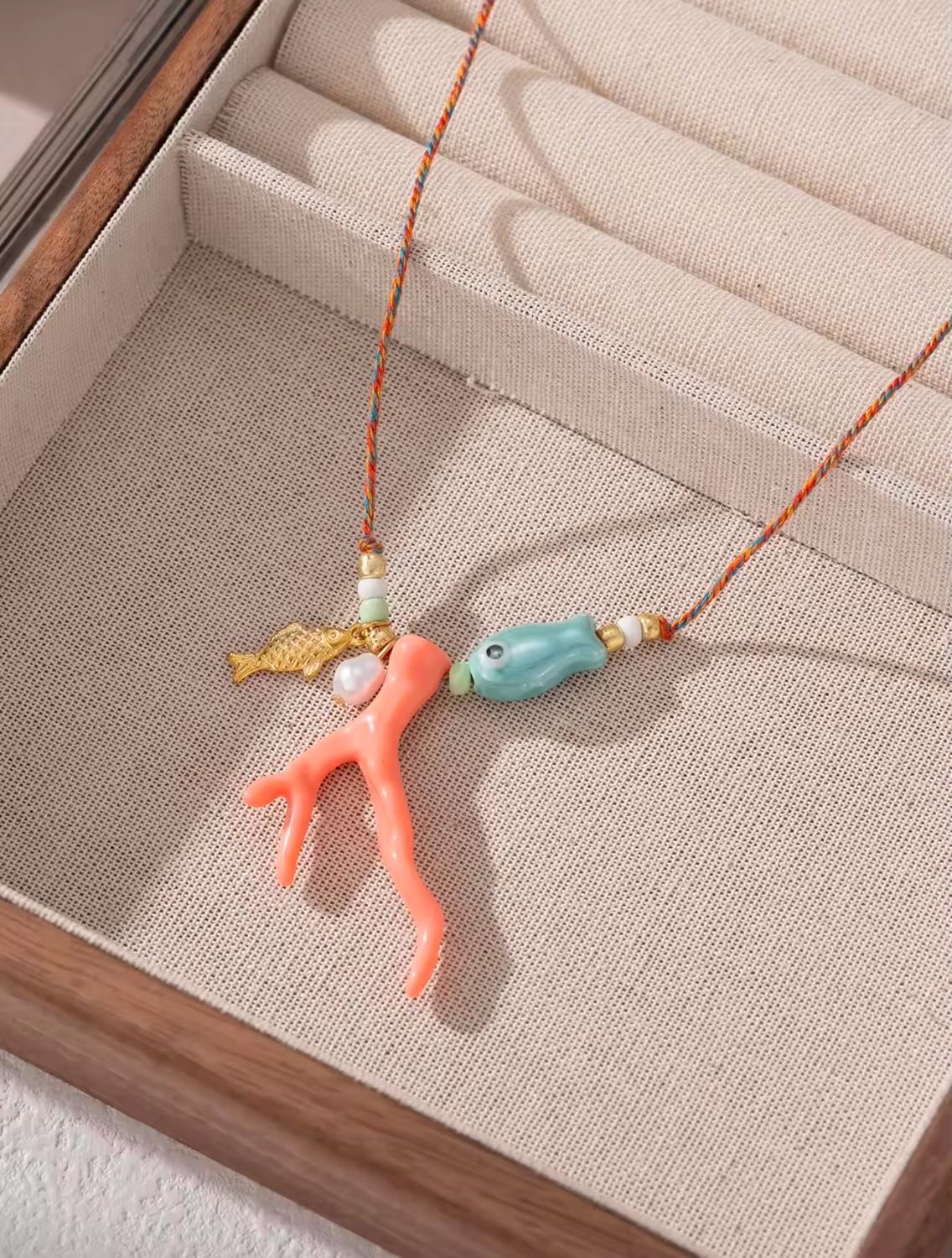 Coral Fish Necklace