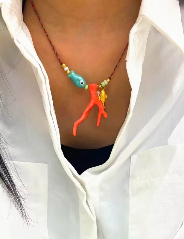 Coral Fish Necklace