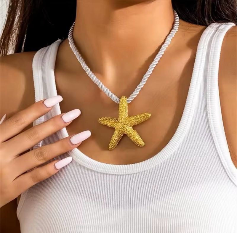 Starfish Gold Necklace