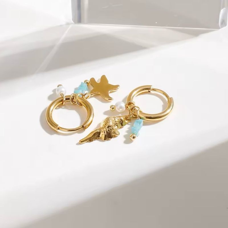 Aqua Beach Earrings
