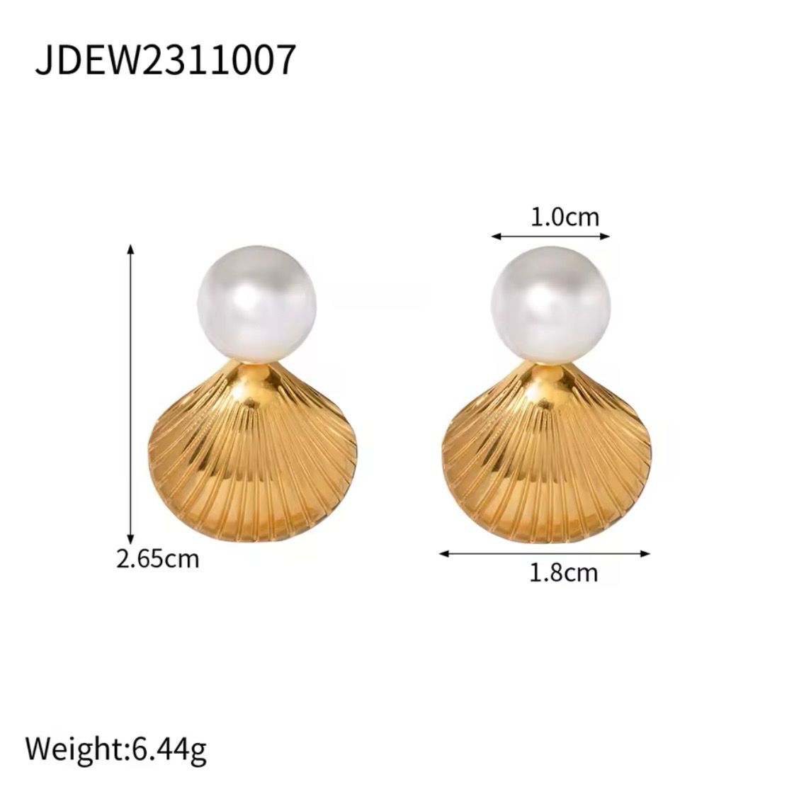 Pearl Shell Earrings