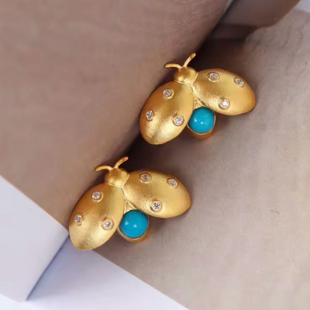 Bee turquoise Earrings