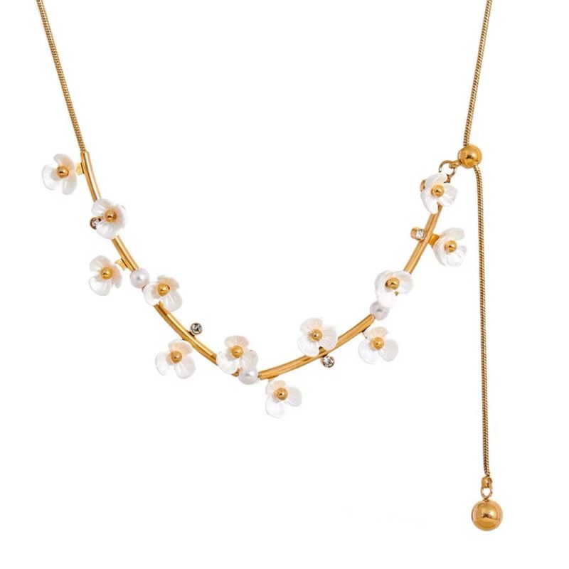 Bunch of Flowers Necklace