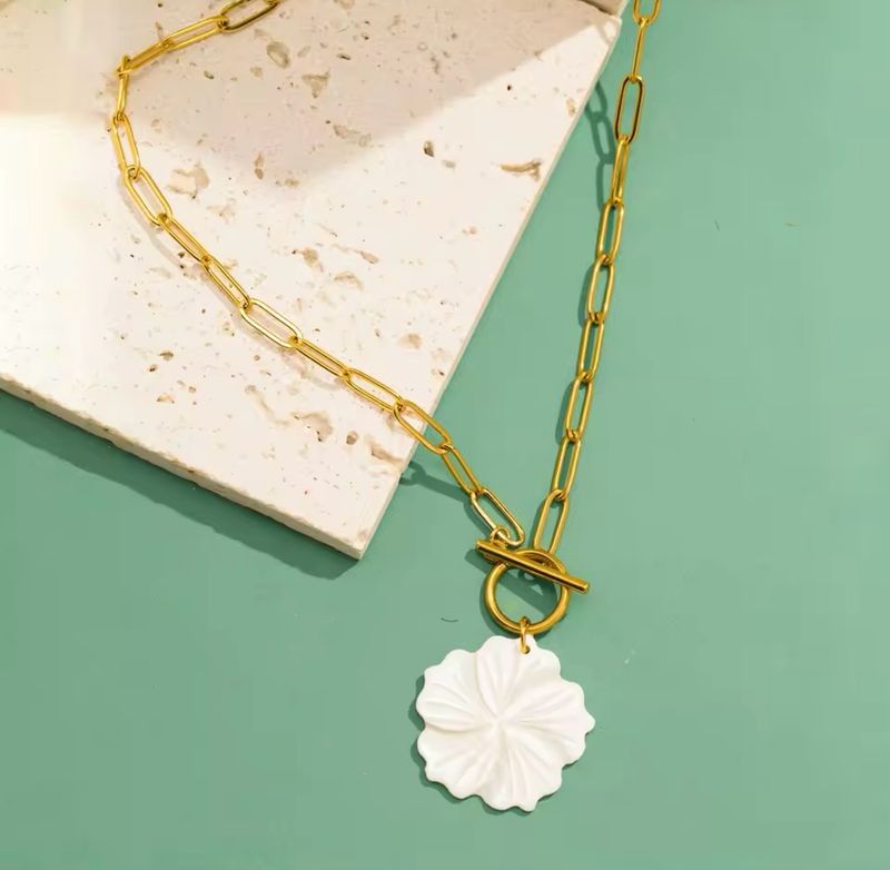 Flower Charm Necklace