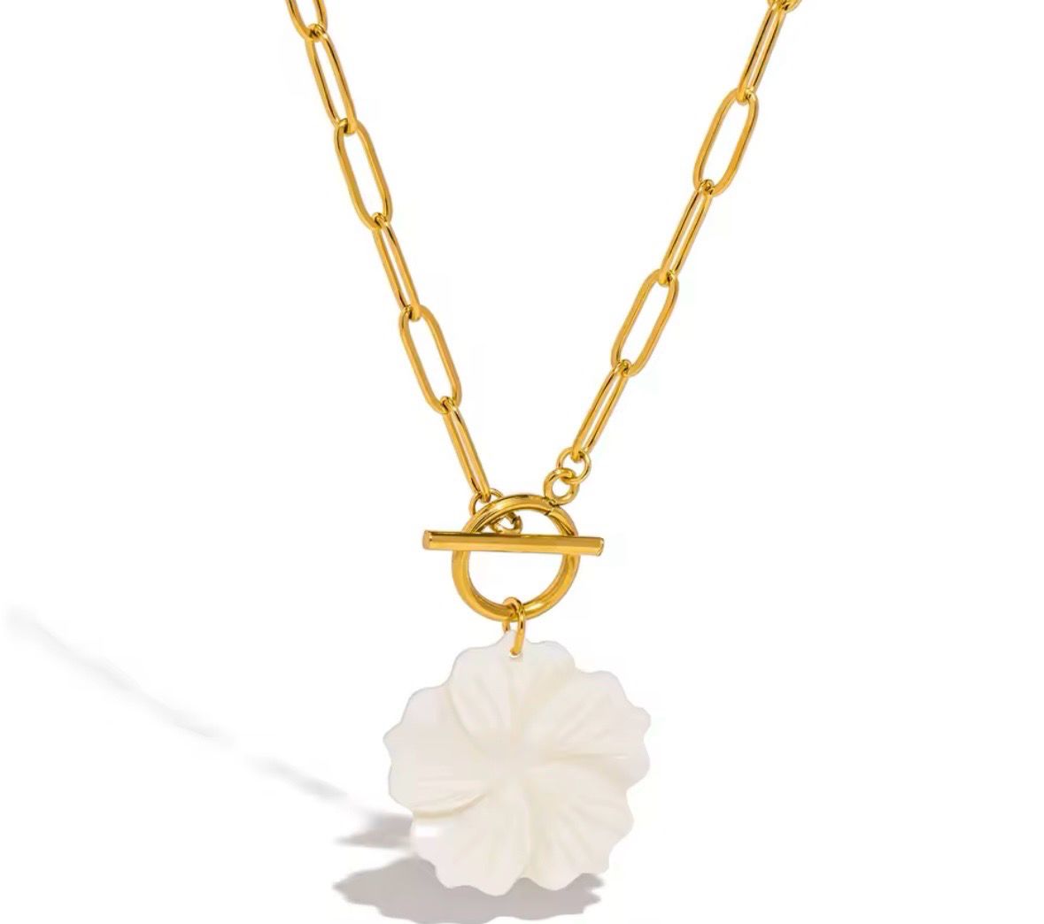 Flower Charm Necklace