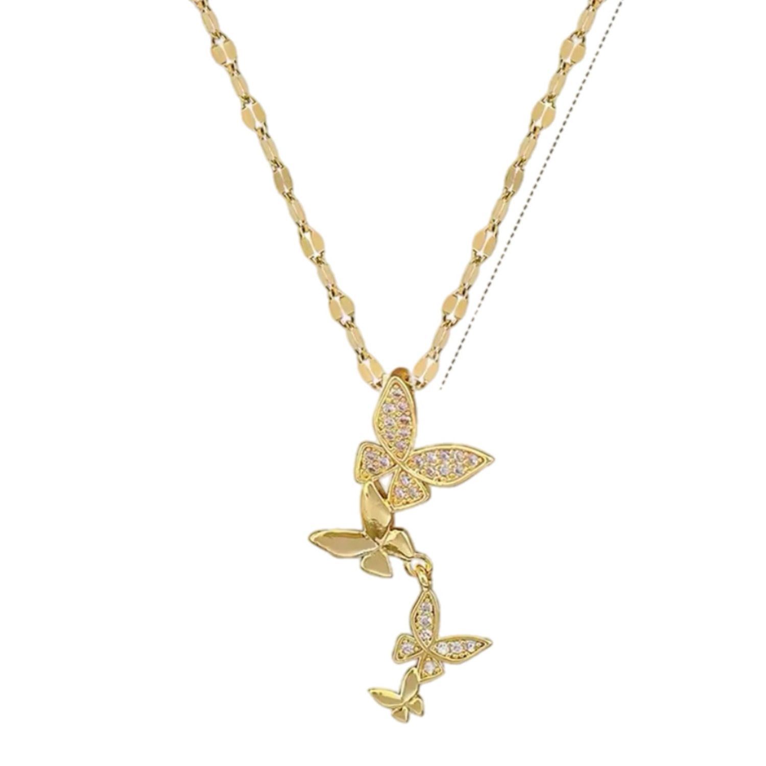 Classy Butterflies Necklace