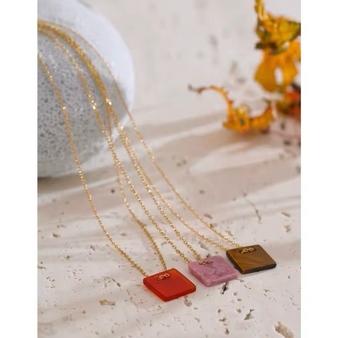 Natural Stone Necklace