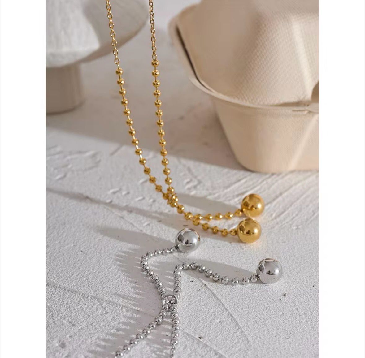 Round Beads Elegant Necklace