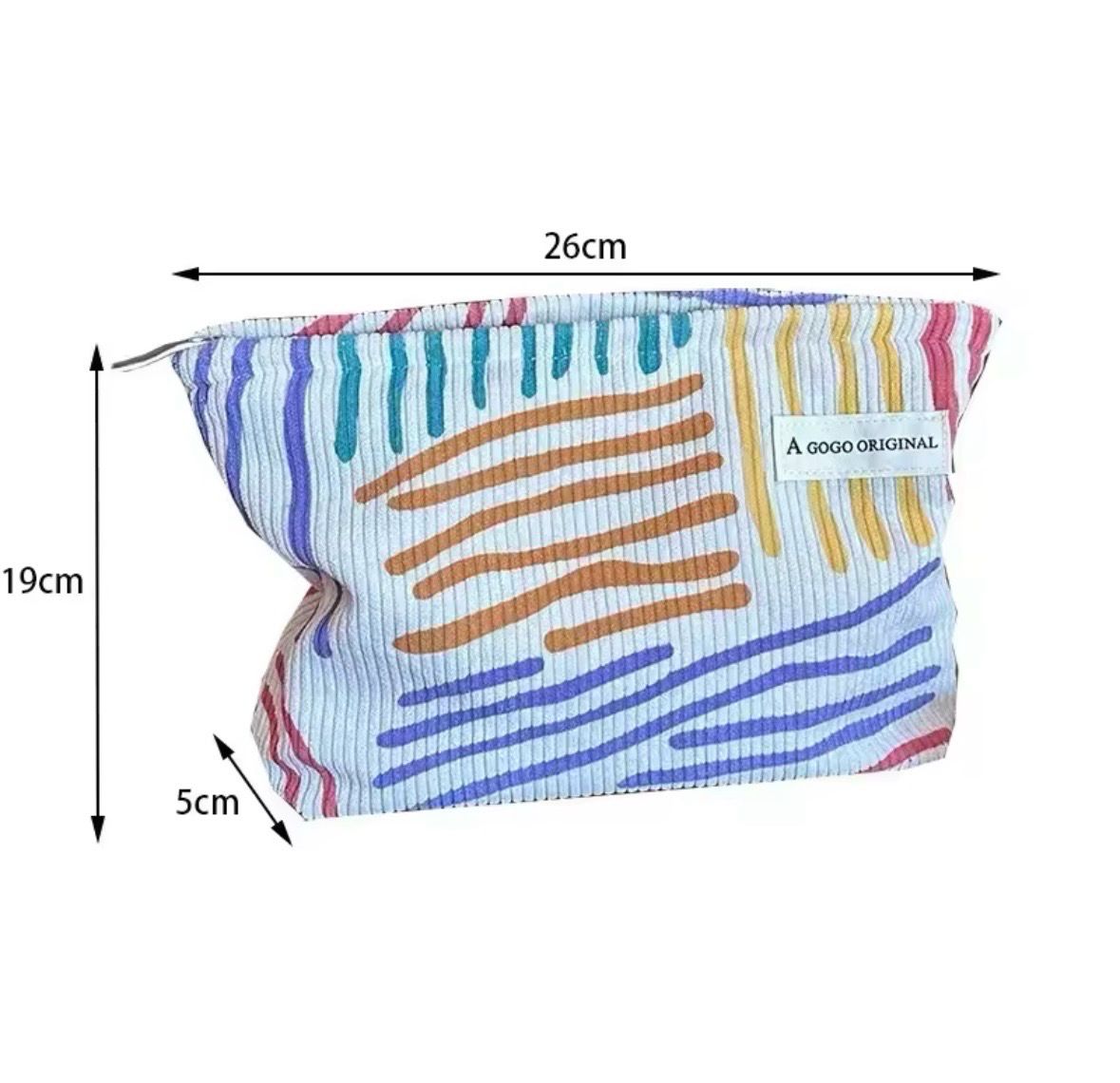 Colorful Makeup Bag
