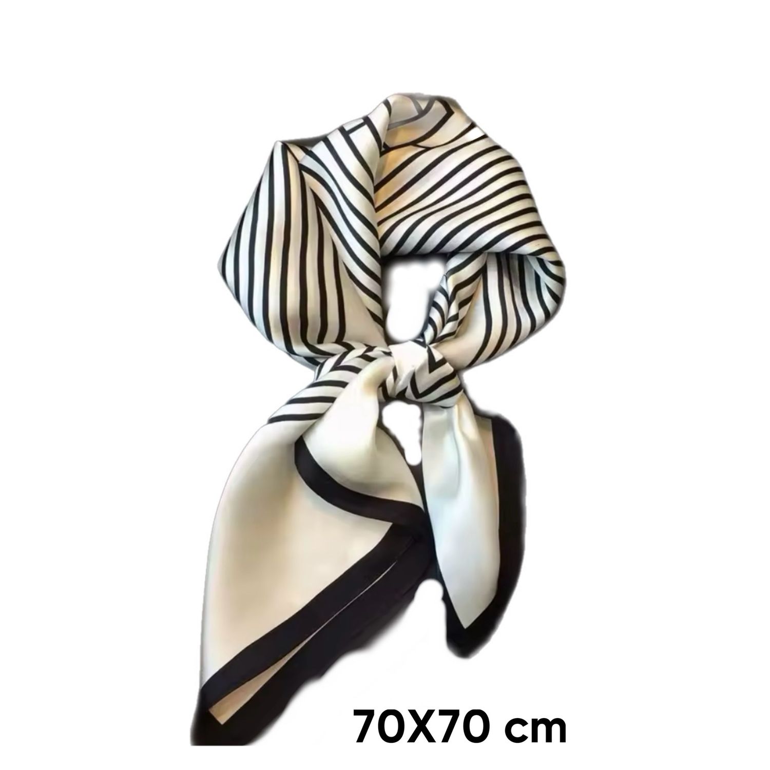 Black &amp; White Scarf