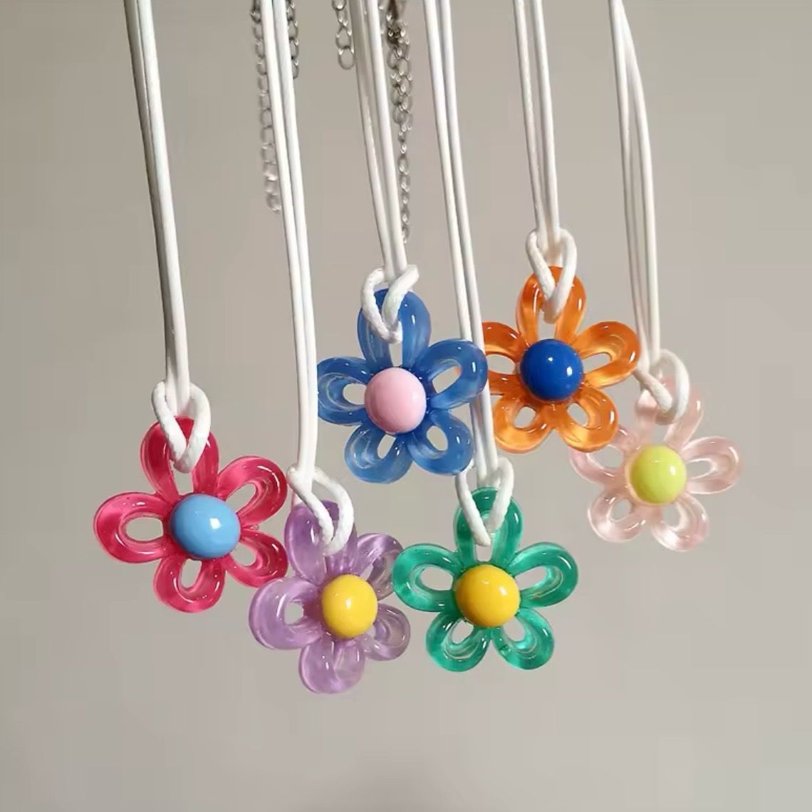 Acrylic Colorful Flower