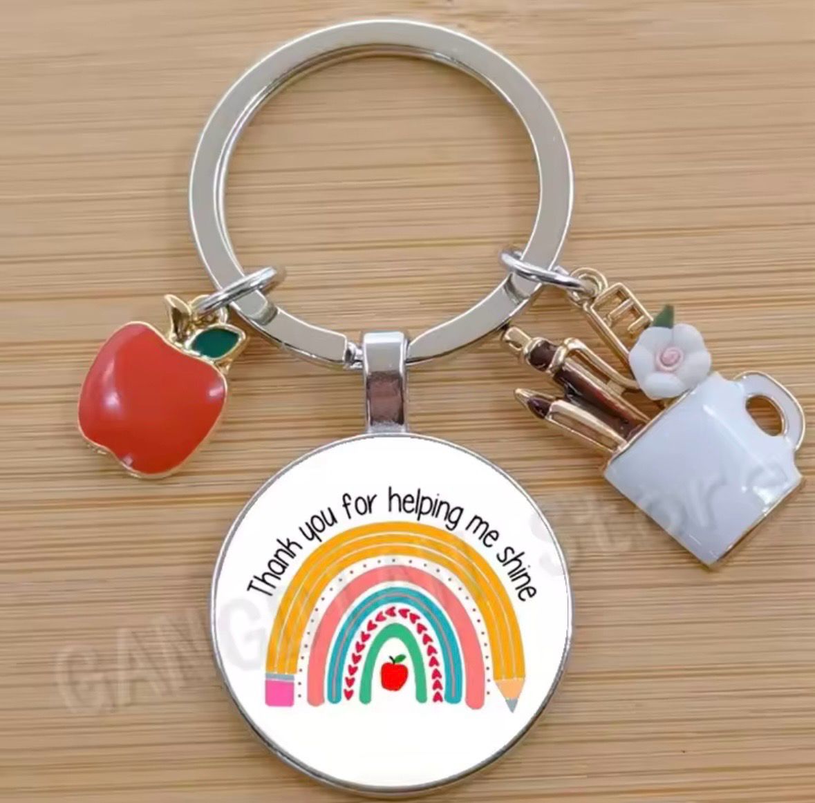 Apple Teqch Keychain