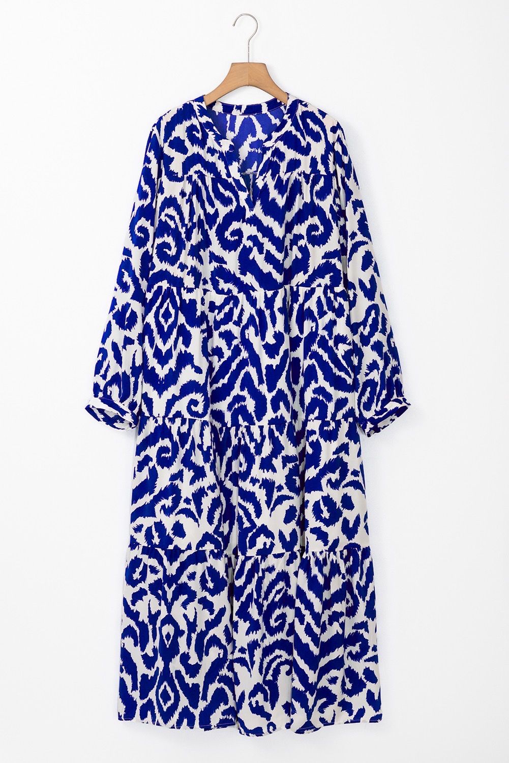 BLUE AMALFI MAXI DRESS