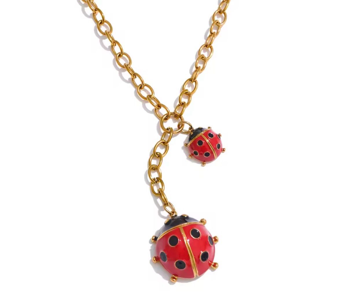 Ladybug Necklace