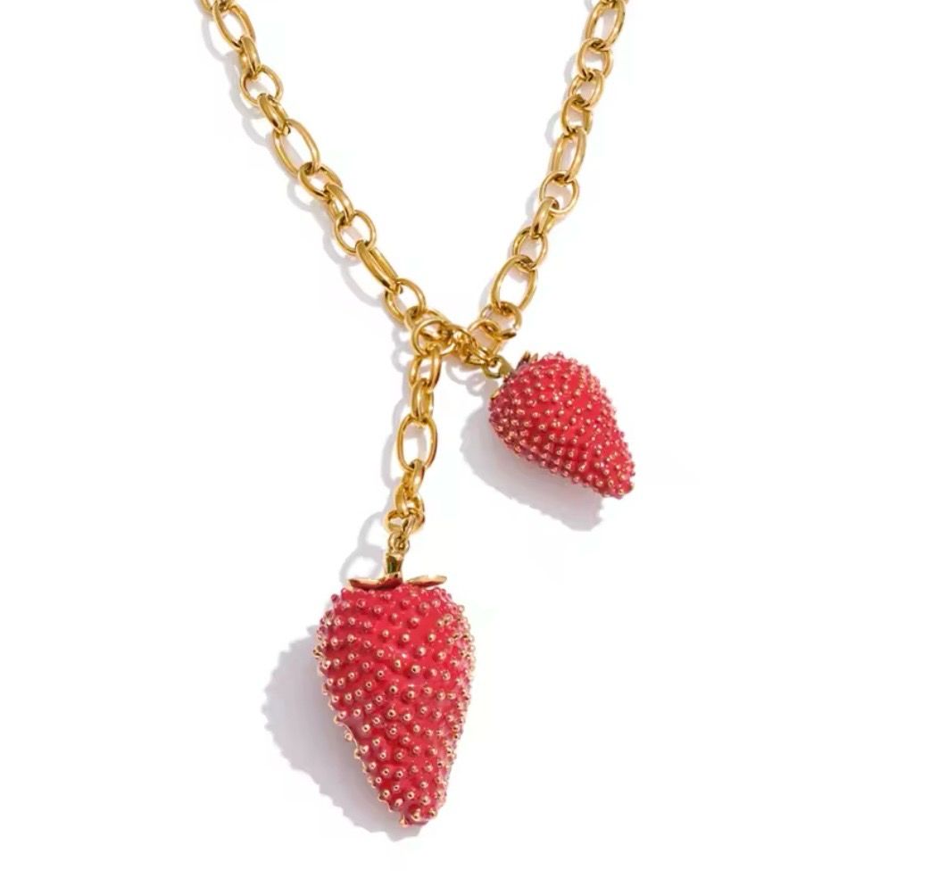 Strawberry Necklace